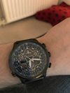 Customer picture of Citizen Navihawk A-T Black IP Plated Eco-Drive Radio Controlled JY8037-50E