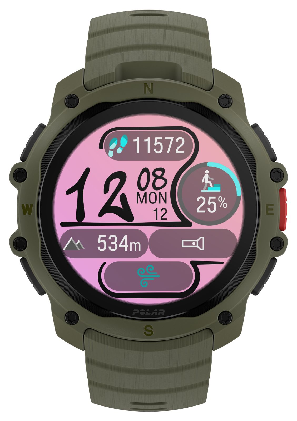 Polar 900116714 Street X - AMOLED GPS Urban Sports Watch (