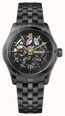 Ingersoll THE WHISTLE Automatic (43mm) Black Skeleton Dial / Black PVD Stainless Steel Bracelet I18202