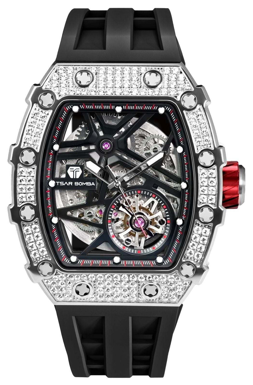 TSAR BOMBA TB8209D-02 Elemental Series Crystal Automatic (43 Watch