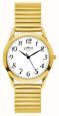 Limit Calssic (34mm) White Dial / Gold-Toned Expandable Bracelet 5898