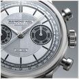 Raymond Weil Millesime Automatic Chronograph Limited Edition (39mm) Light Blue Dial / Dark Blue Leather Strap 7776-STC-65501 - alternate view 5