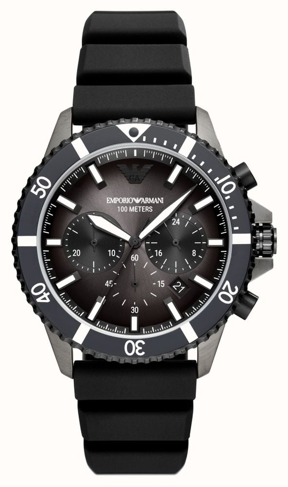 Armani silicone watch hotsell