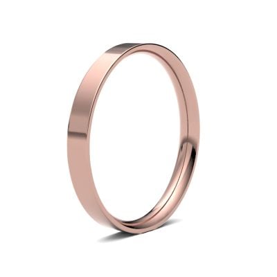 James Moore Wedding Ring  | 2.5mm | Light | Size Flat Court | AG_2.5LLE-9R AG_2.5LLE-9R