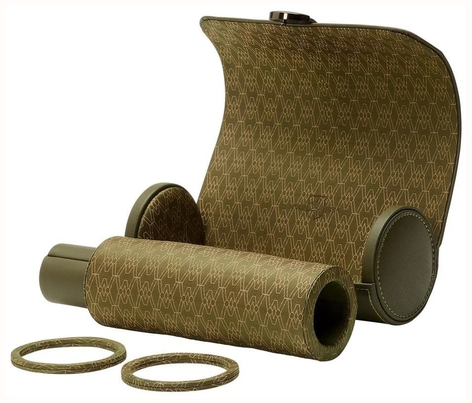 WOLF 90th Anniversary Earth Triple Watch Roll - Olive 190641 - alternate view 4