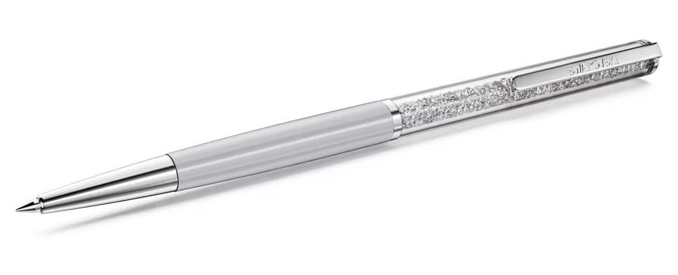 Swarovski 5709613 Crystalline Ballpoint Pen - Grey Lacquered Jewellery