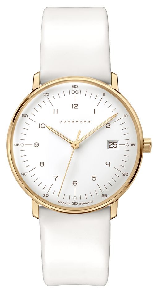 Junghans 47/7451.02 max bill Damen (32.7mm) White Dial / Watch