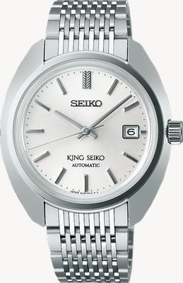 Seiko King Seiko ‘Metropolis Silver’ 6L 1969 Re-Interpretation (39.4mm) Silver Dial / Stainless Steel SJE109J1