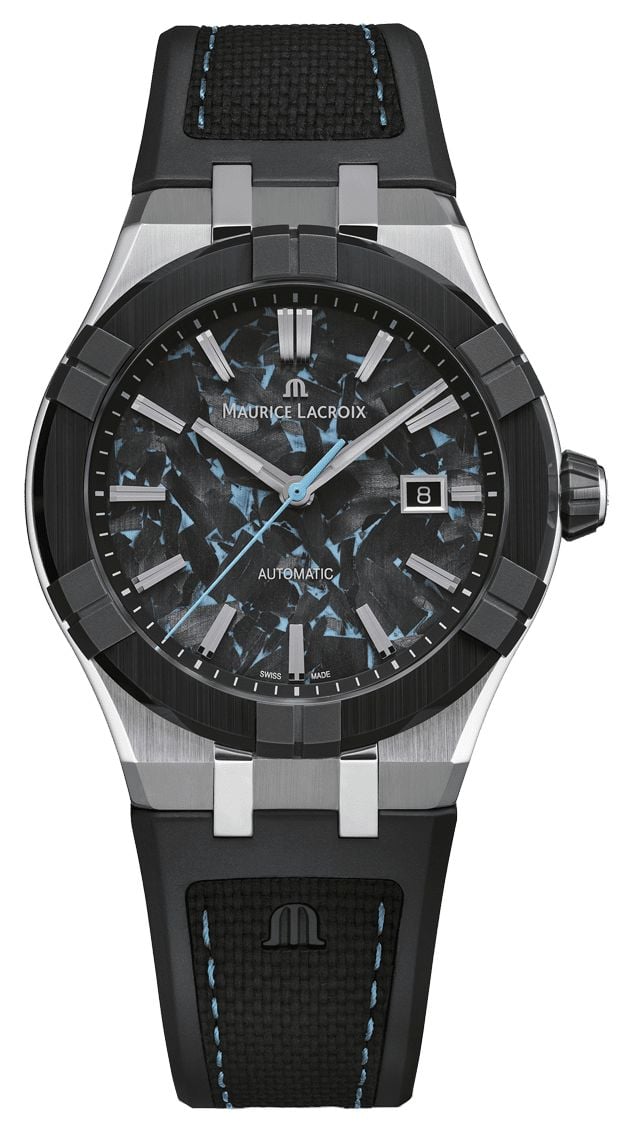 Maurice Lacroix AC6008-SSL20-430-2 AIKON-IC FROZEN CARBON Watch