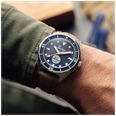 Squale x Galeazzi Artiglio Limited Edition (39.5mm) Pantone 295U Blue Dial / Microfiber Fabric Strap Watch VONDSSGZZBL.MI VONDSSGZBL.MI - alternate view 9