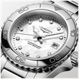 LONGINES HydroConquest Quartz Diamond (30mm) Mother-of-Pearl Dial / Stainless Steel Bracelet L33694876 - alternate view 4