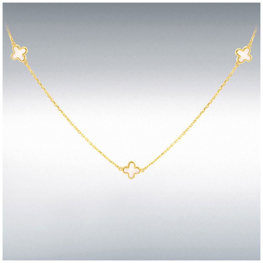 James Moore & Co 7.19.1600 18ct Yellow Gold 3 X 6.5mm Mother Jewellery