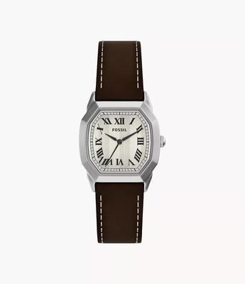 Fossil Harlow 33 mm Three-Hand Brown Leather FS6214