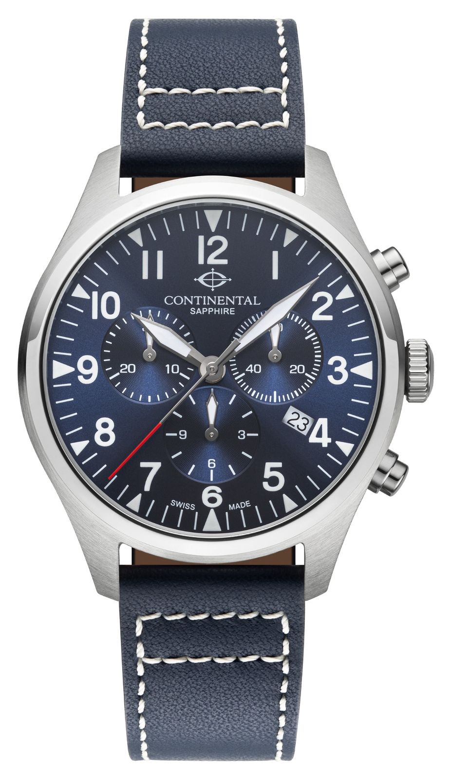 Continental 24452-GC158820 Aviation Chronograph (42mm) Blue Watch