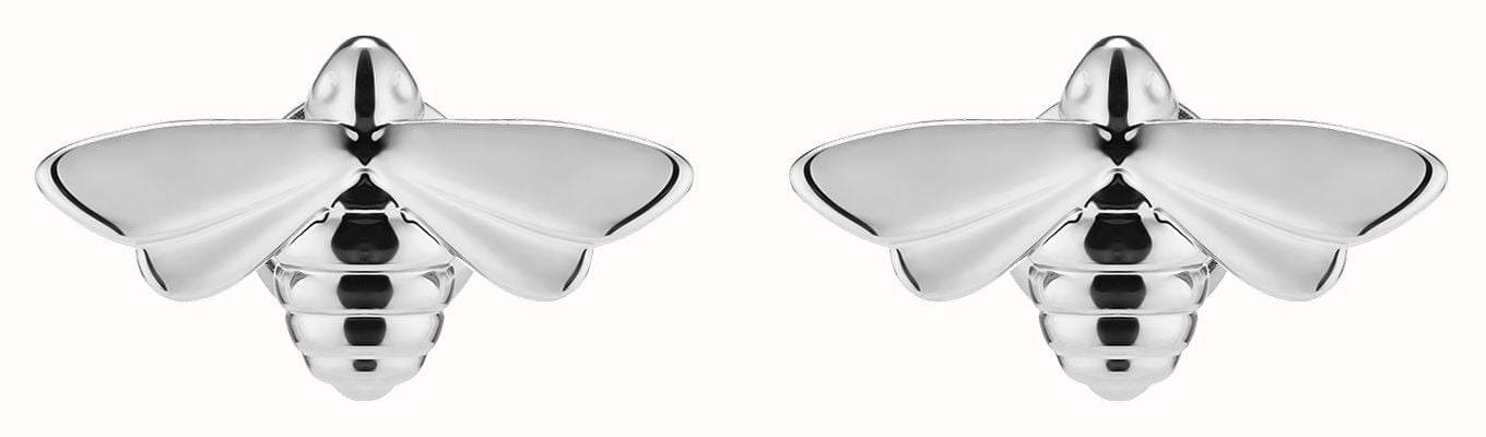 Olivia Burton Signature Honey Bee Silver Tone Stud Earrings 24100478