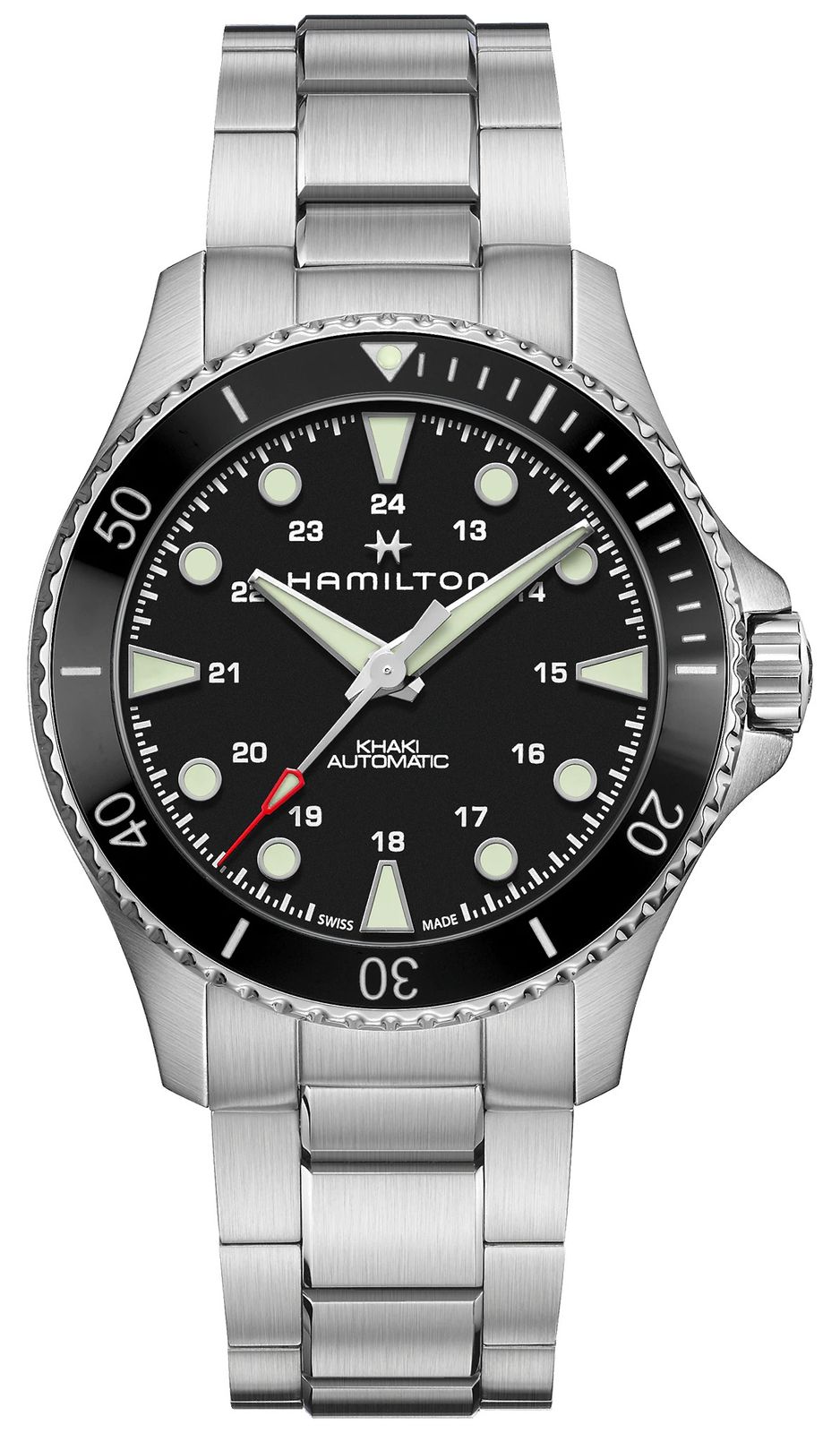 Hamilton H82515130 Khaki Navy Scuba Automatic (43Mm) Black Watch