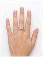 18ct Yellow Gold,Platinum Head LabGrown Diamond Yellow&White Toi Et MoiPear And Radiant Cut Ring J70164 - alternate view 3