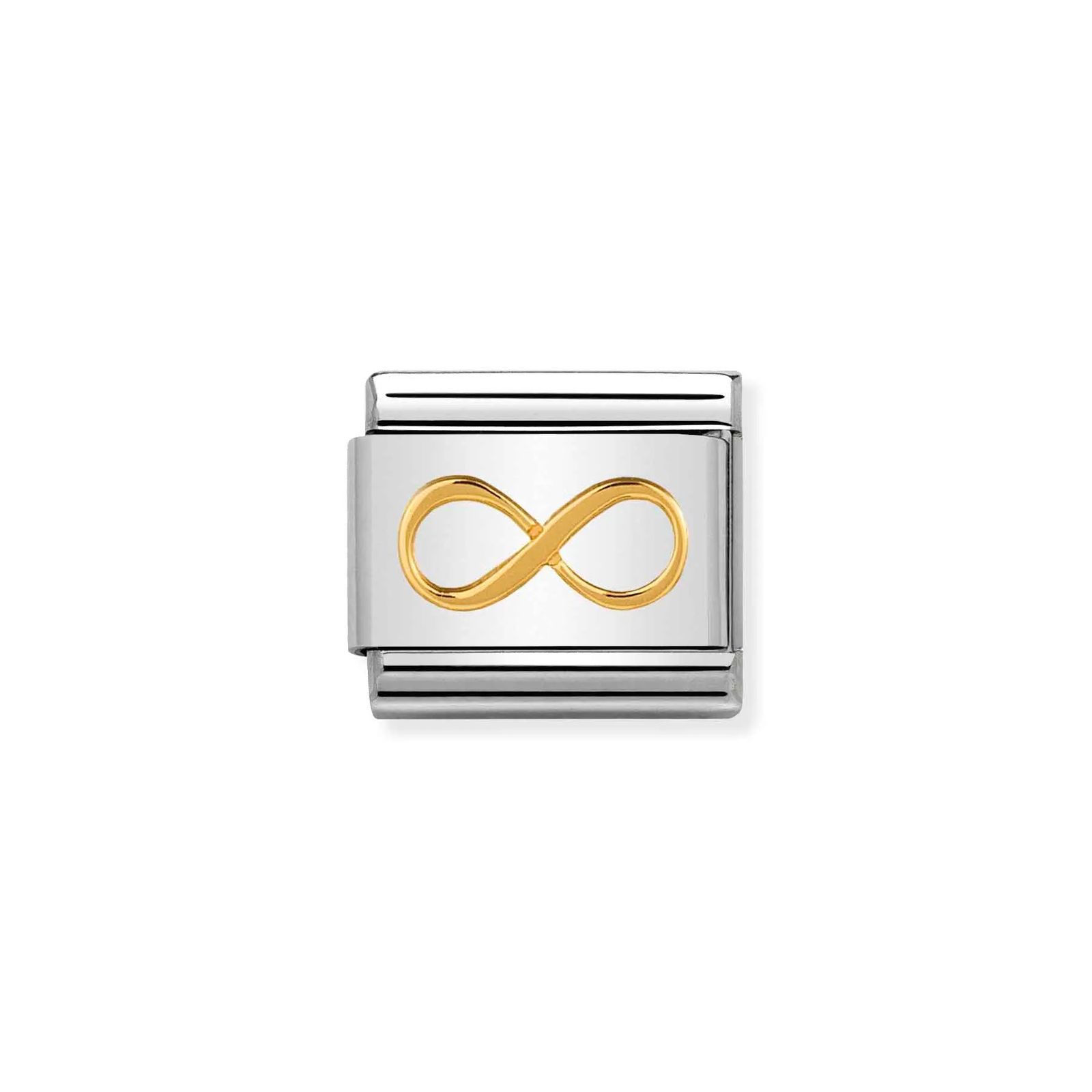 Nomination 030162/41 Classic Infinity 18ct Gold & Steel Jewellery