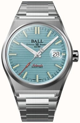 Ball Watch Company Roadmaster Perseverer Automatic (40mm) Ice Blue Dial / Stainless Steel Bracelet NM9050C-S1-IBE