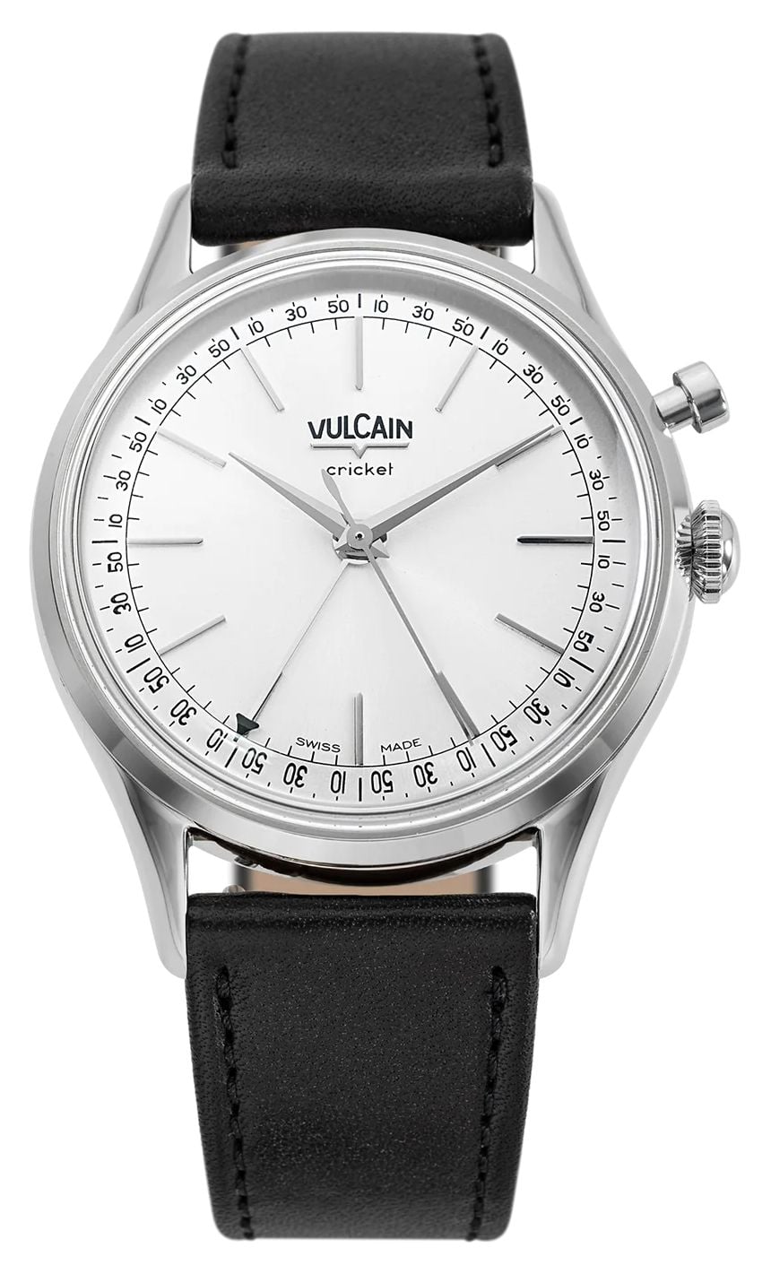 Vulcain 100273A20.BAN248 Cricket President Hand-Wound Alarm Watch