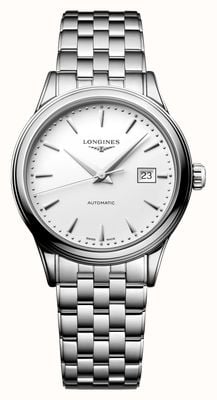 LONGINES Flagship Classic Automatic (30mm) White Dial / Stainless Steel Bracelet L43744186