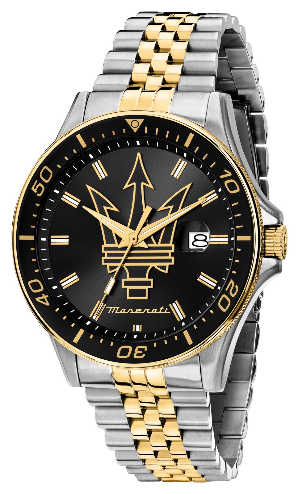 Maserati R8853140009 Men's Sfida Sport (44mm) Black Dial / Watch