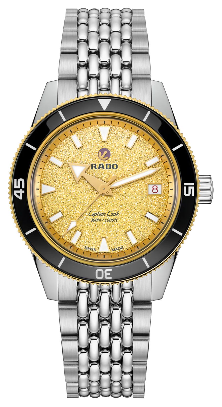 RADO R32223258 Captain Cook Automatic (39mm) Golden Dial / Watch