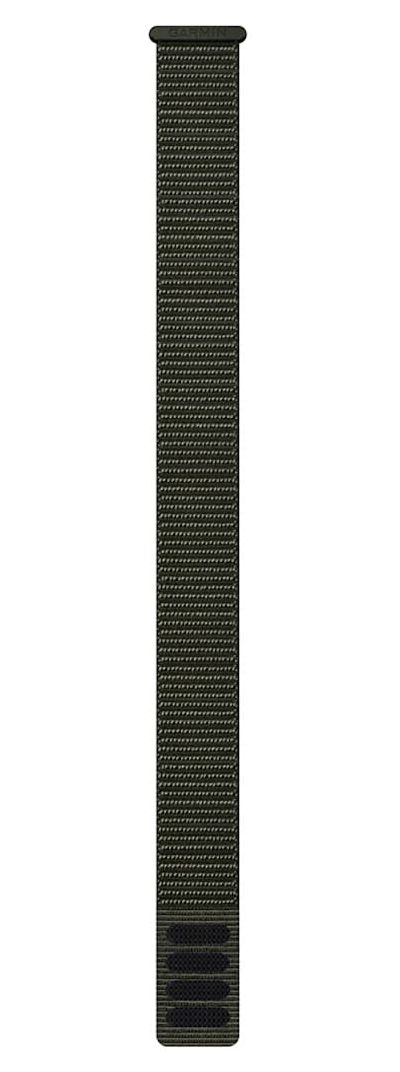 Garmin 010-13306-14 UltraFit Nylon Strap – Moss (22mm Watch