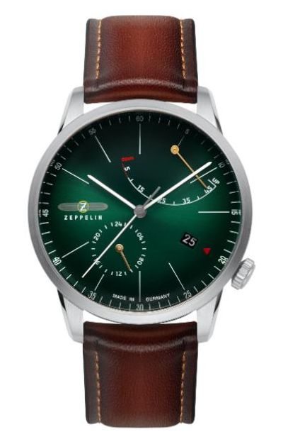 Zeppelin 8366-4 Flatline Power-Reserve Automatic (40mm) Watch
