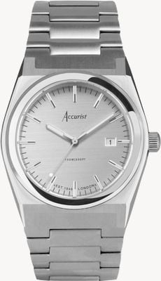 Accurist Men's Origin (41mm) Silver Dial / Stainless Steel Bracelet 70008