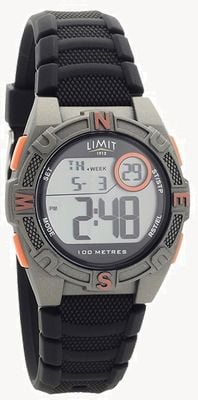 Limit Men's Black Rubber Strap Digital/Analogue Watch 5695.71