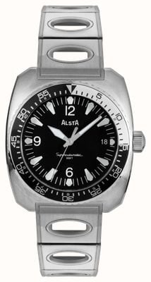 Alsta Superautomatic 2025 (38mm) Black Dial / Stainless Steel Porthole Bracelet SUPERAUTOMATIC-2025
