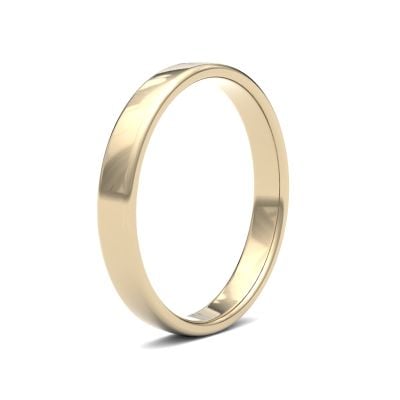 James Moore Wedding Ring  | 3mm | Light | Size Soft Court | AG_3LLS-9Y AG_3LLS-9Y