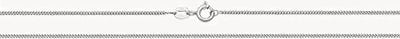 Silver Fine Curb Lobster Clasp Chain 18" G1040/18