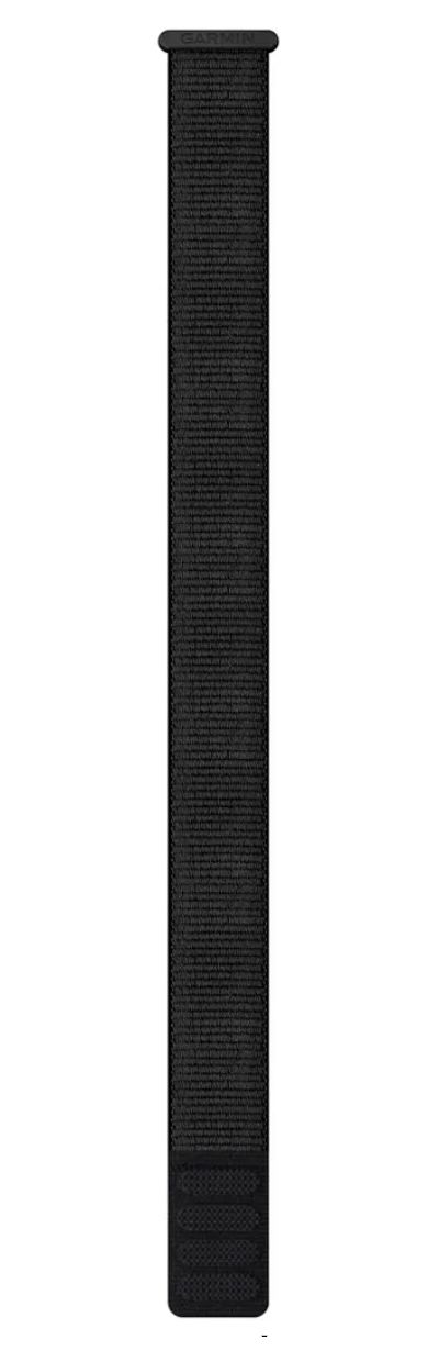 Garmin 010-13306-00 UltraFit Nylon Strap - Black (20mm Watch