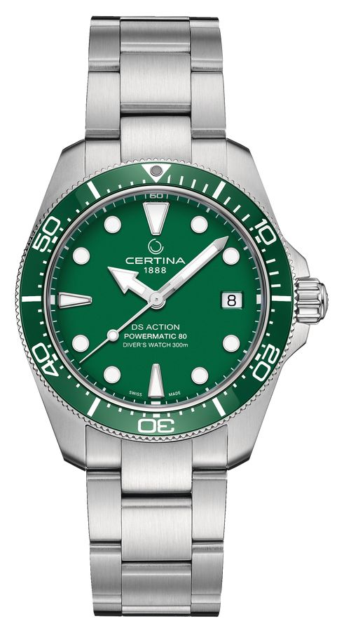 Certina C0488071109100 DS Action Diver Powermatic 80 (38mm) Watch