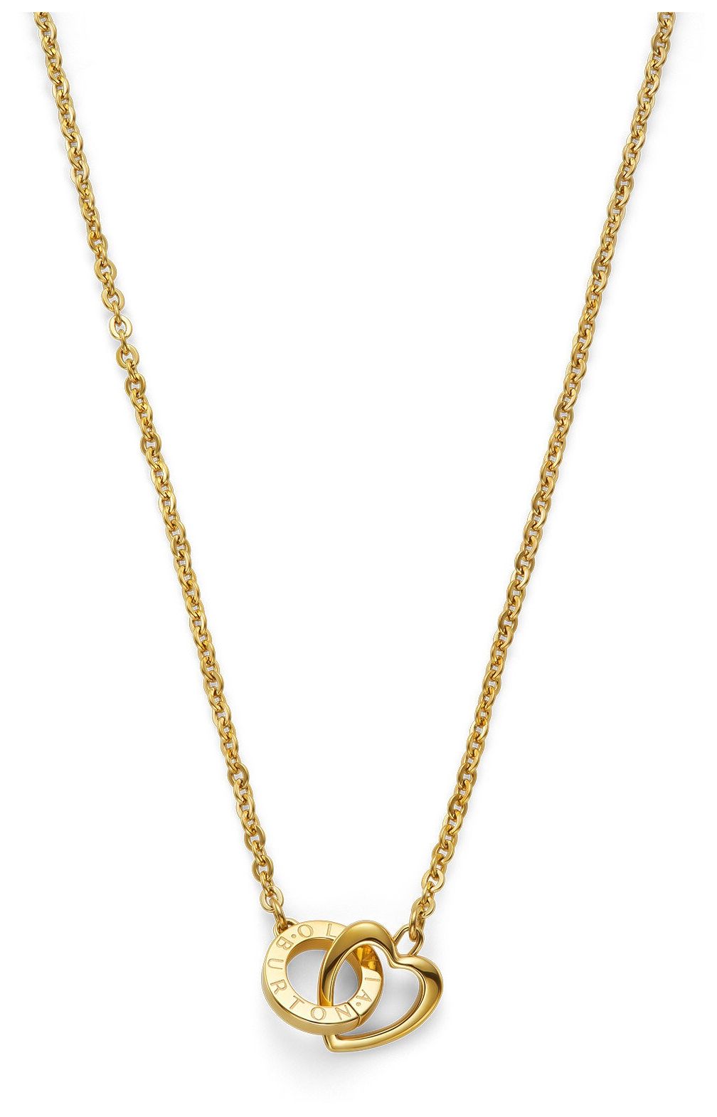 Olivia Burton 24100550 Kindred Interlink Heart Gold Plated Jewellery