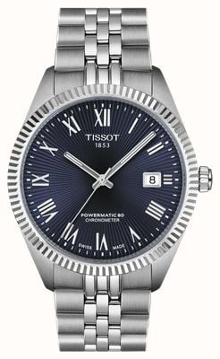 Tissot Ballade Automatic Chronometer (39mm) Blue Dial / Stainless Steel Bracelet T1564081104300