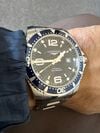 Customer picture of LONGINES HydroConquest Automatic (44mm) Blue Dial / Stainless Steel Bracelet L38414966