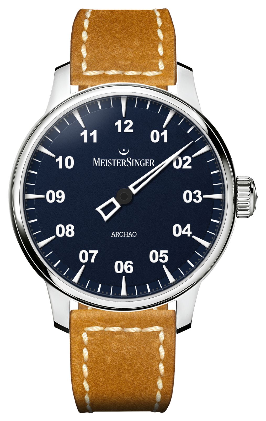 MeisterSinger AR908 Archao Automatic (43mm) Dark Blue Watch