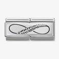 Nomination Classic Infinity Feather Charm 330710/12