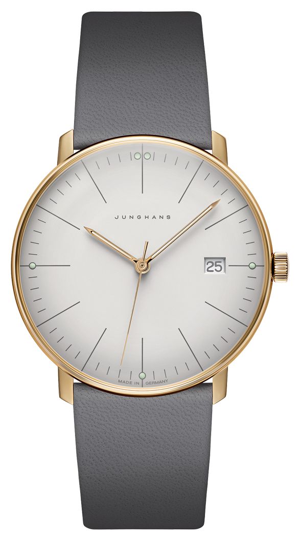 Junghans 41/7857.02 max bill Quartz (38mm) Soft Grey Dial / Watch