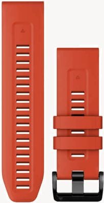 Garmin QuickFit 26mm Strap Only Flame Red Silicone 010-13117-04
