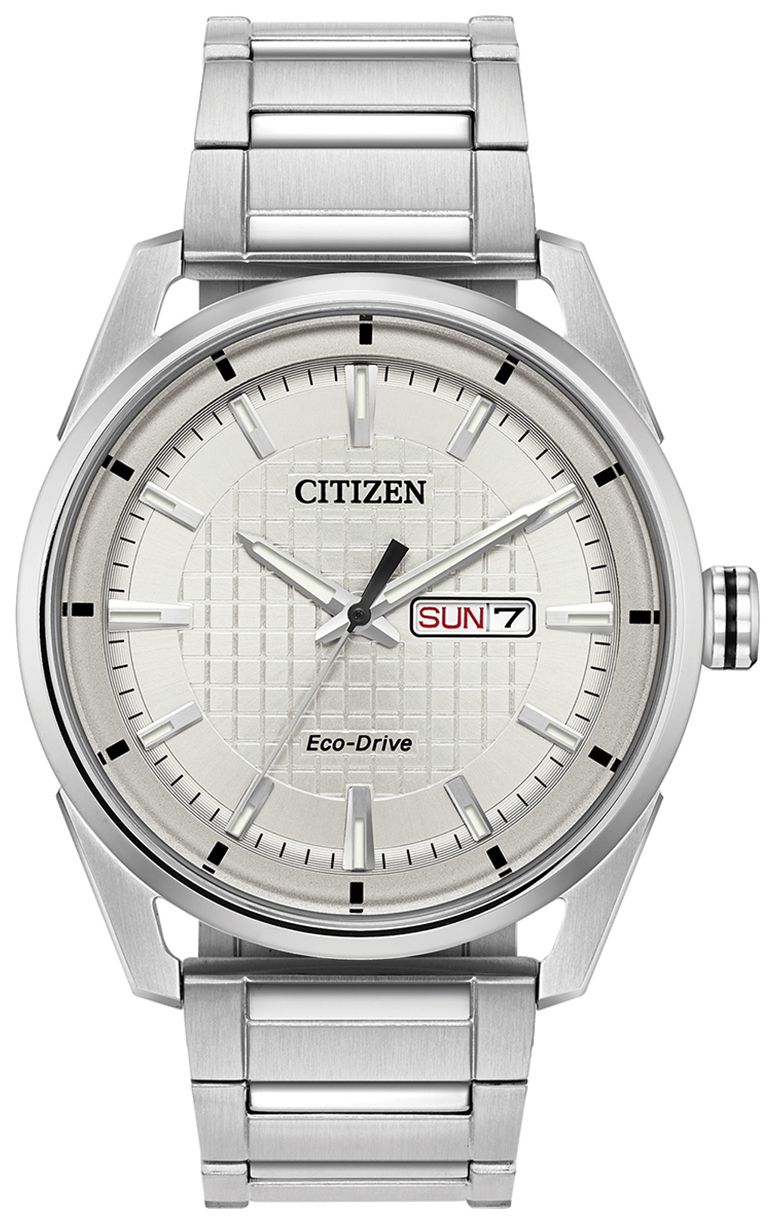 Citizen AW0080-57A Men’s Eco-Drive Solar Powered Stainless Watch