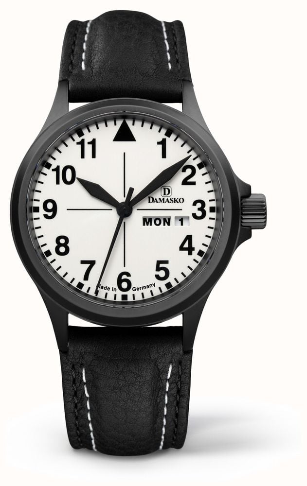 Damasko DK37 BLACK LEATHER BLACK CASE