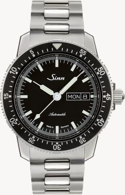 Sinn 104 St Sa I, Classic Pilot Watch Two-Link Bracelet 104.010-BRACELET H LINK