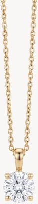 9ct Yellow Gold Lab Grown 0.50ct Pendant J52883