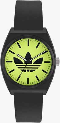 Adidas PROJECT TWO (38mm) Green Dial / Black Rubber Strap AOST25549