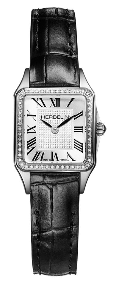 Herbelin 17407AP54Y08 Luna Mini Diamond Quartz (18.6mm) Watch