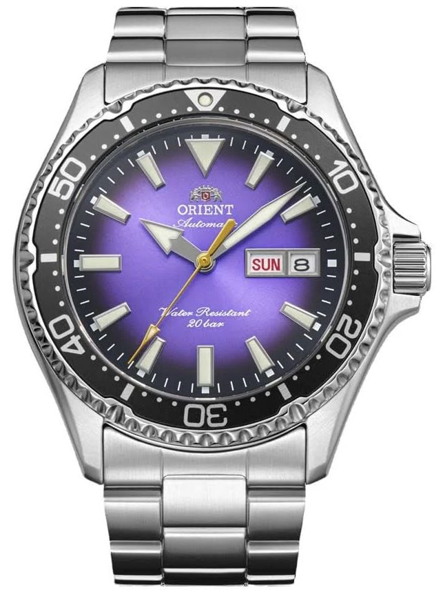 Orient RA-AA0827V39B Men's Automatic Dive-Style Watch Purple